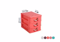 دراور 3طبقه شماره 6 لیمون (1526)