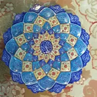 بشقاب میناکاری سری 3سایز