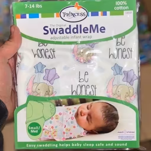 قنداق چسبی نوزاد مخمل