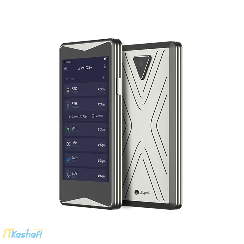 قیمت و خرید کیف پول سخت افزاری الیپال تایتان 2022 Ellipal Titan 1 - آی تی کاشفی