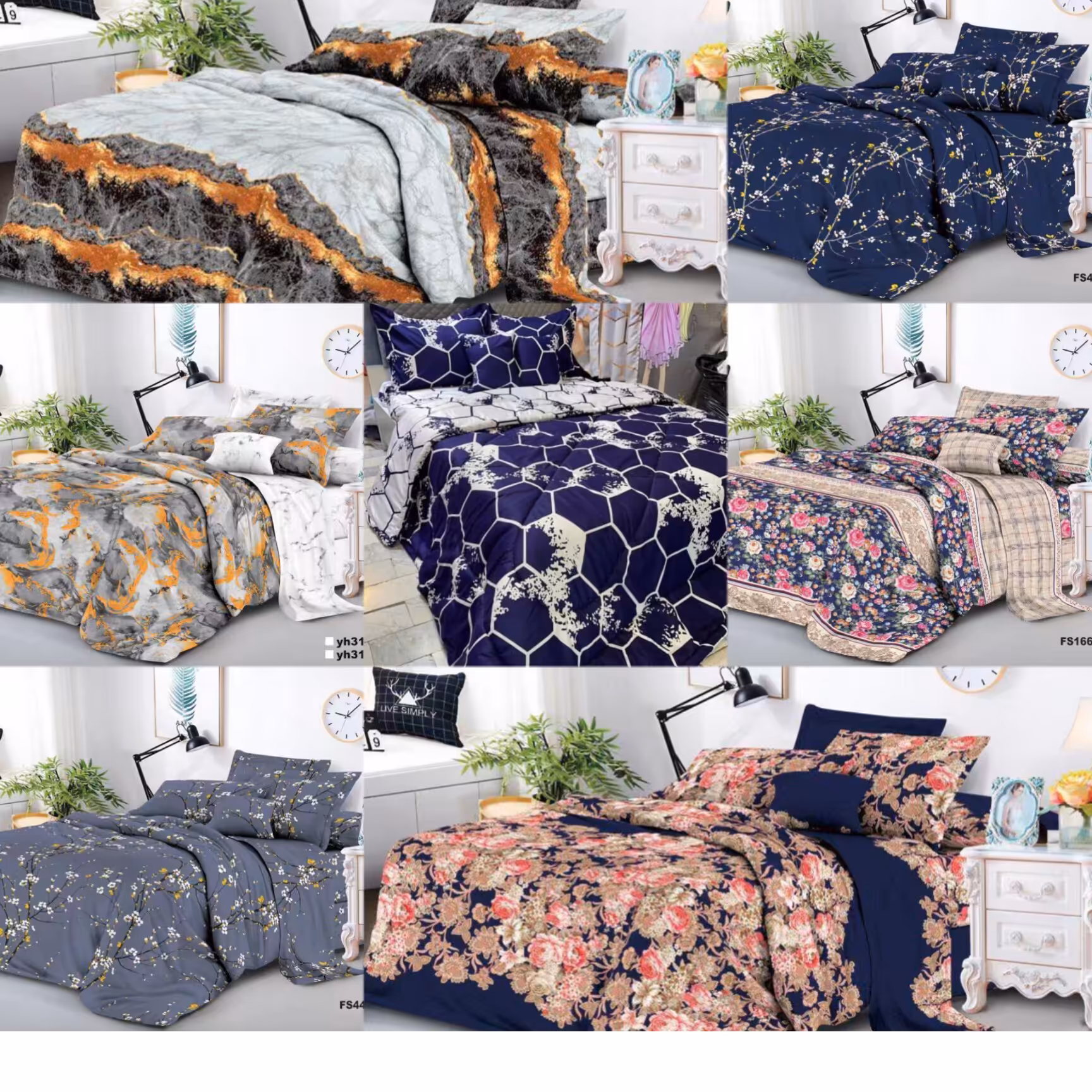 روتختی دونفره نخ کتان