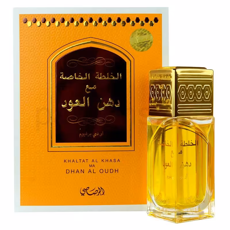 عطر ادکلن رصاصی خلطت ال خاصت مع دهن العود Rasasi Khaltat Al Khasa