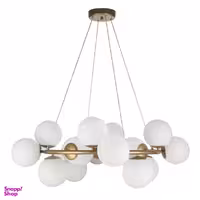 لوستر 16 شعله چشمه نور کد AA1221.16