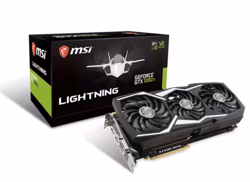 کارت گرافیک ام اس ای مدل GTX 1080 TI LIGHTNING Z 11GB 352BIT