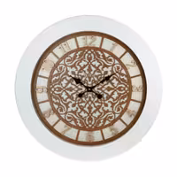 ساعت دیواری چوبی مدل کیتا رویال کد CKS 613-W60 - (قطر 60 cm)