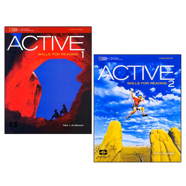 کتاب Active Skills For Reading اثر Neil J Anderson انتشارات سپاهان جلد 1 و 2