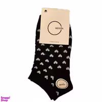 جوراب زنانه مرسین مدل قلب لمه کد 66