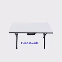 میزتحریر نشسته سفید40*60وایت بردی