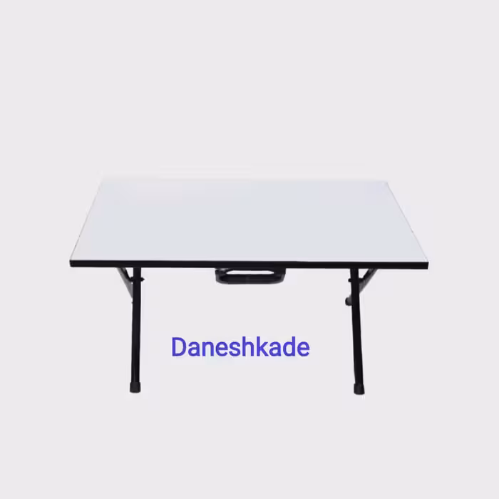 میزتحریر نشسته سفید40*60وایت بردی
