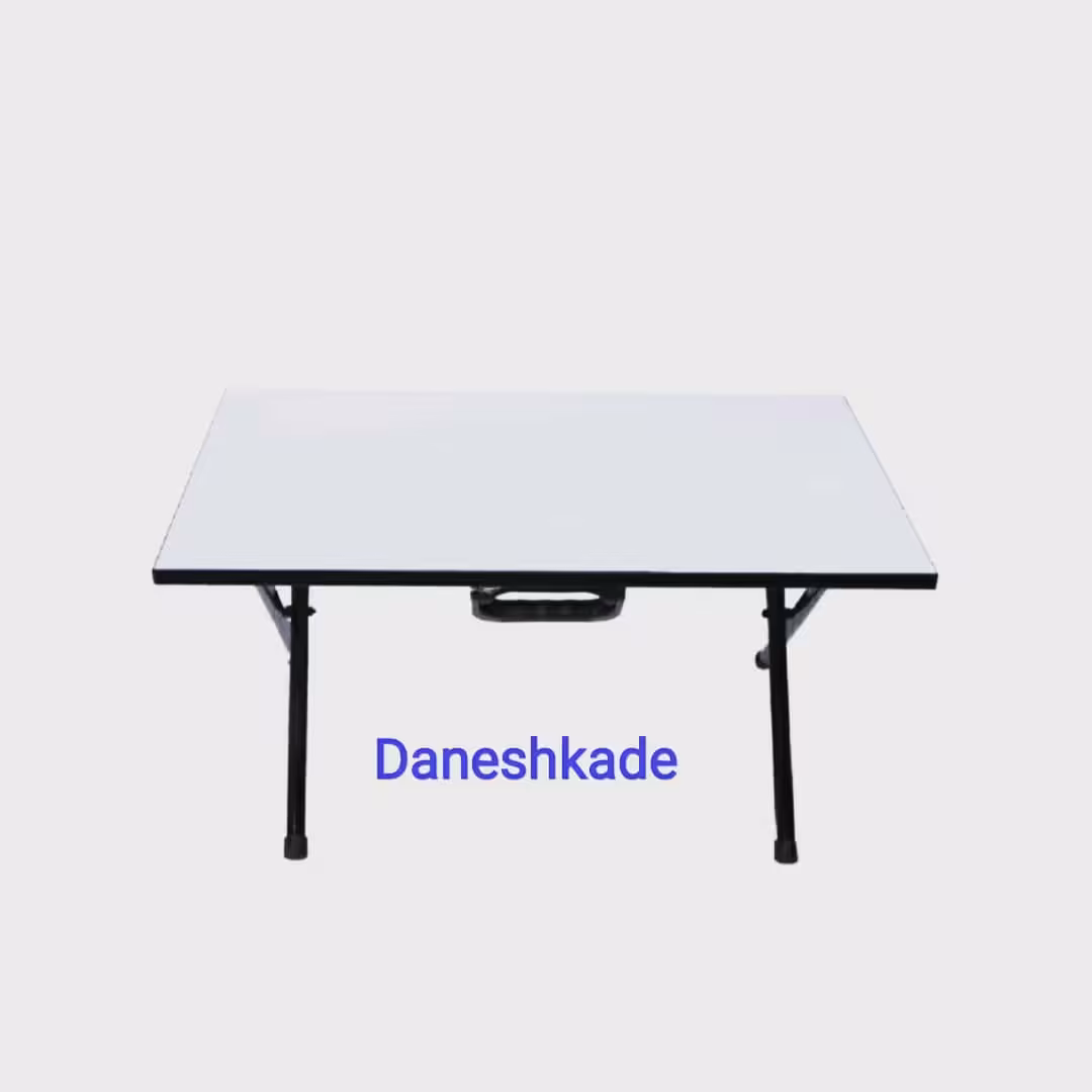 میزتحریر نشسته سفید40*60وایت بردی
