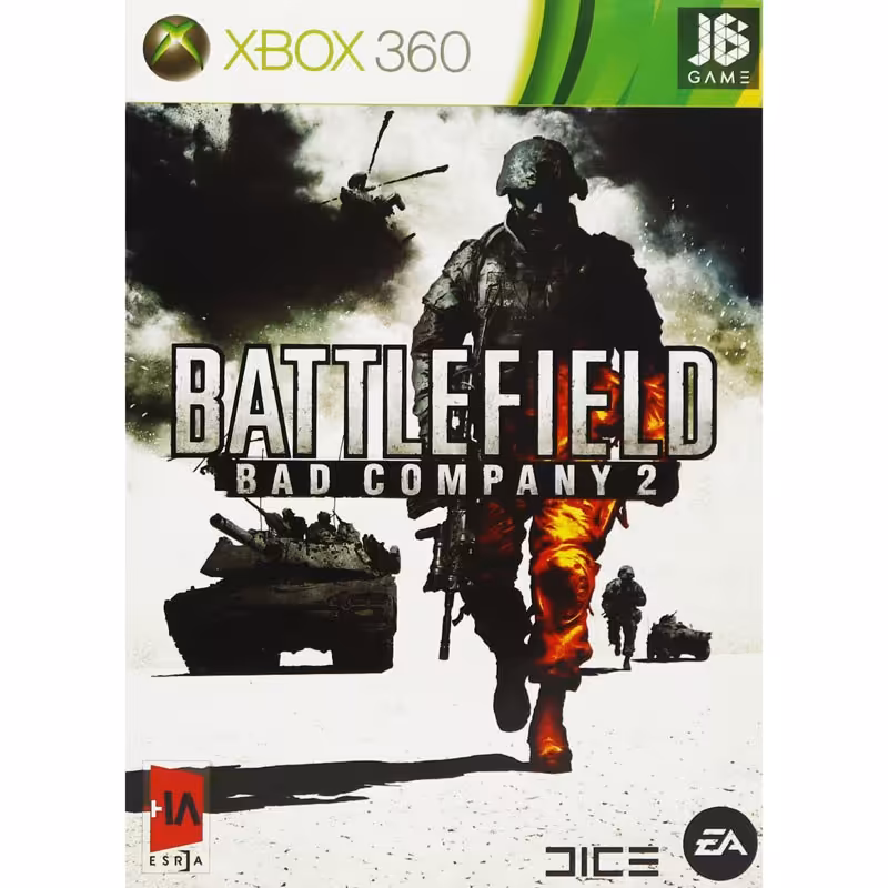 بازی ایکس باکس BATTLEFIELD BAD COMPANY 2 XBOX 360