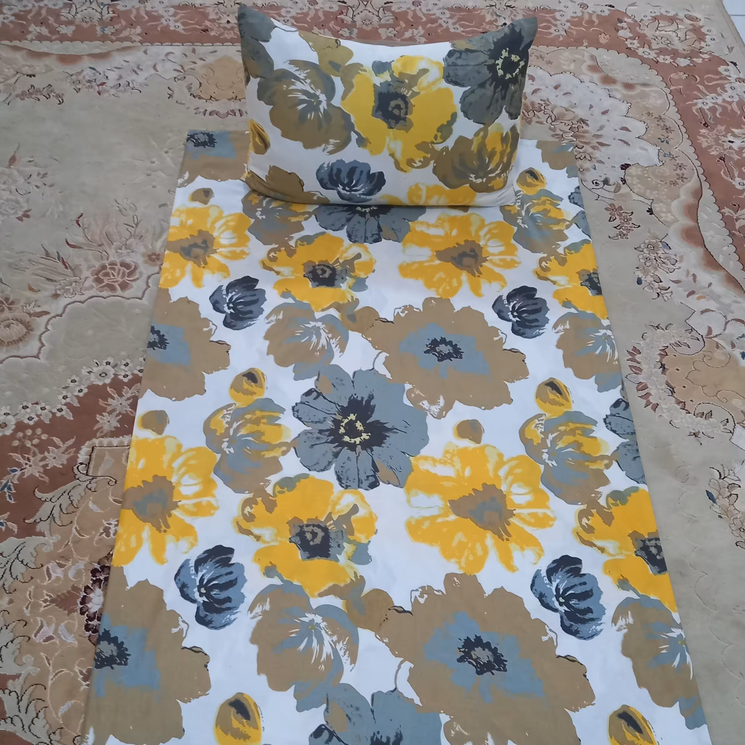 ست روتشکی زرد گل گلی
