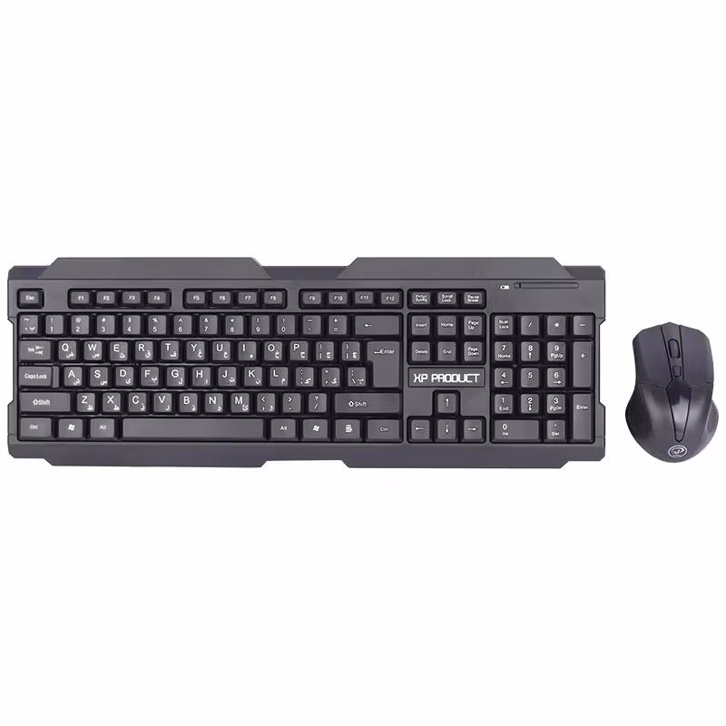 کیبورد و ماوس بیسیم ایکس-پی مدل XP-W4800XP-W4800 Wireless Keyboard And Mouse