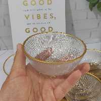 پیاله لب طلای سولو (شش عددی)