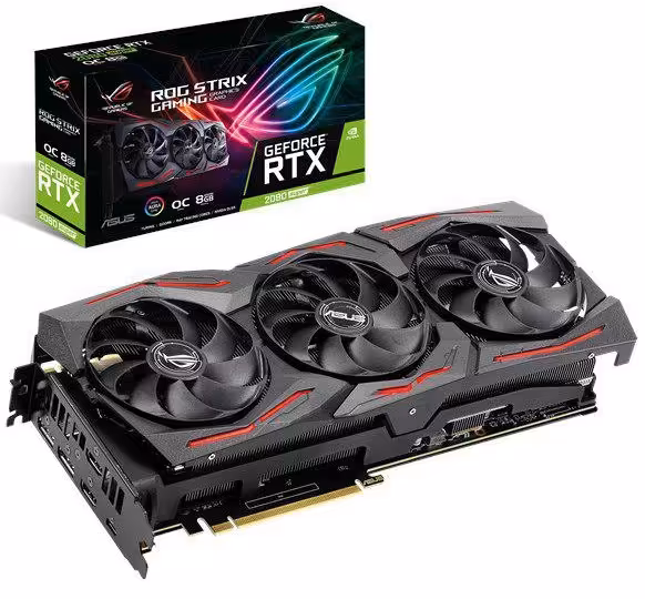 کارت گرافیک ایسوس مدل ROG-STRIX-RTX2080S-O8G-GAMING با حافظه 8 گیگابایت
