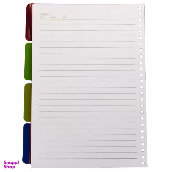 کاغذ کلاسور مدل H26 کد 1 بسته 100 عددی