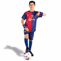 پیراهن و شورت بچه گانه اول بارسلونا 2024/2025