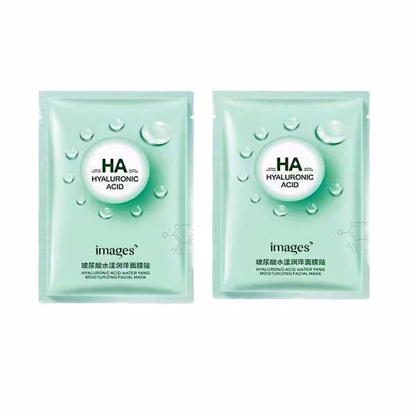 ماسک صورت ایمجز مدل هیالورونیک وزن 25 گرم مجموعه 2 عددی