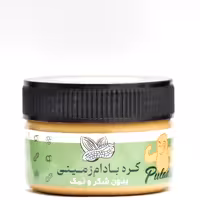 کره بادام زمینی بدون شکر و نمک پولادین- 200 گرم