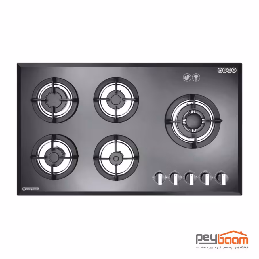 اجاق گاز صفحه ای درخشان مدل G608