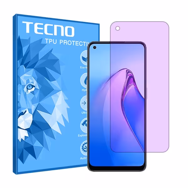 گلس اوپو Reno8 4G مدل هیدروژلی آنتی پرپل برند تکنو کد S