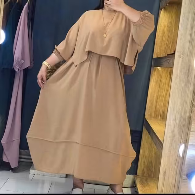 ست ساحلی و شومیز ابروبادی دارای رنگ بندی و فری سایز