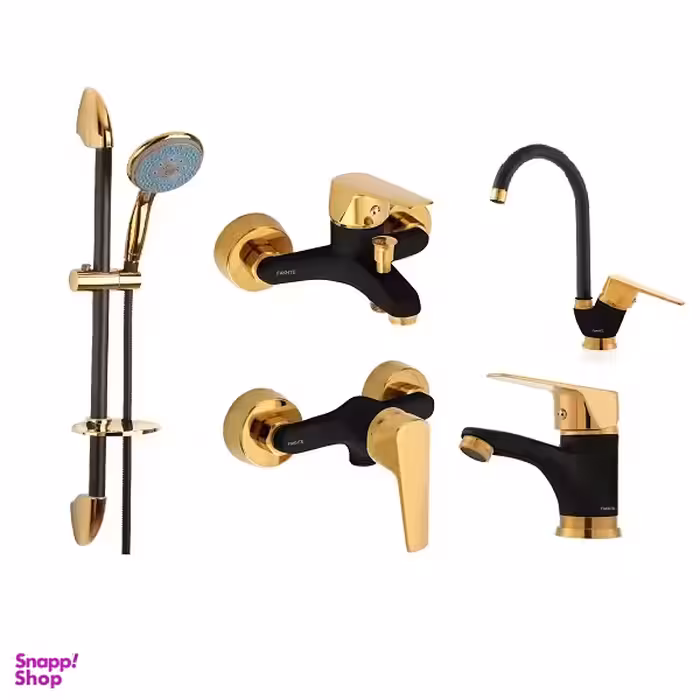 ست شیرآلات فاخته مدل مارگارت پلاس کد MT مجموعه 5 عددی