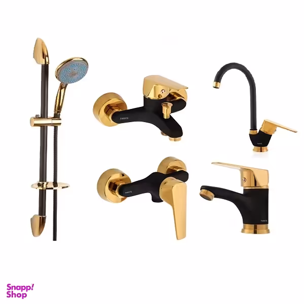 ست شیرآلات فاخته مدل مارگارت پلاس کد MT مجموعه 5 عددی