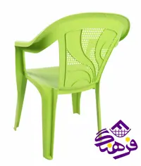 صندلي هومکت دسته دار رنگين کمان