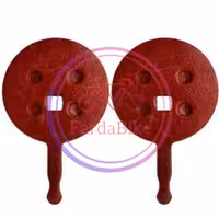 لنت ترمز دوچرخه مدل گرد بسته 2 عددی کد 2200 (فردا بایک)