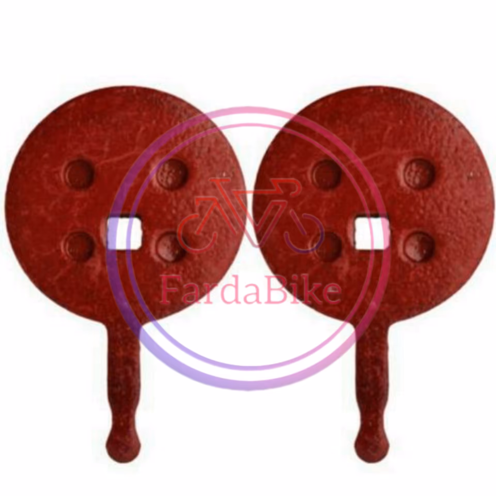 لنت ترمز دوچرخه مدل گرد بسته 2 عددی کد 2200 (فردا بایک)