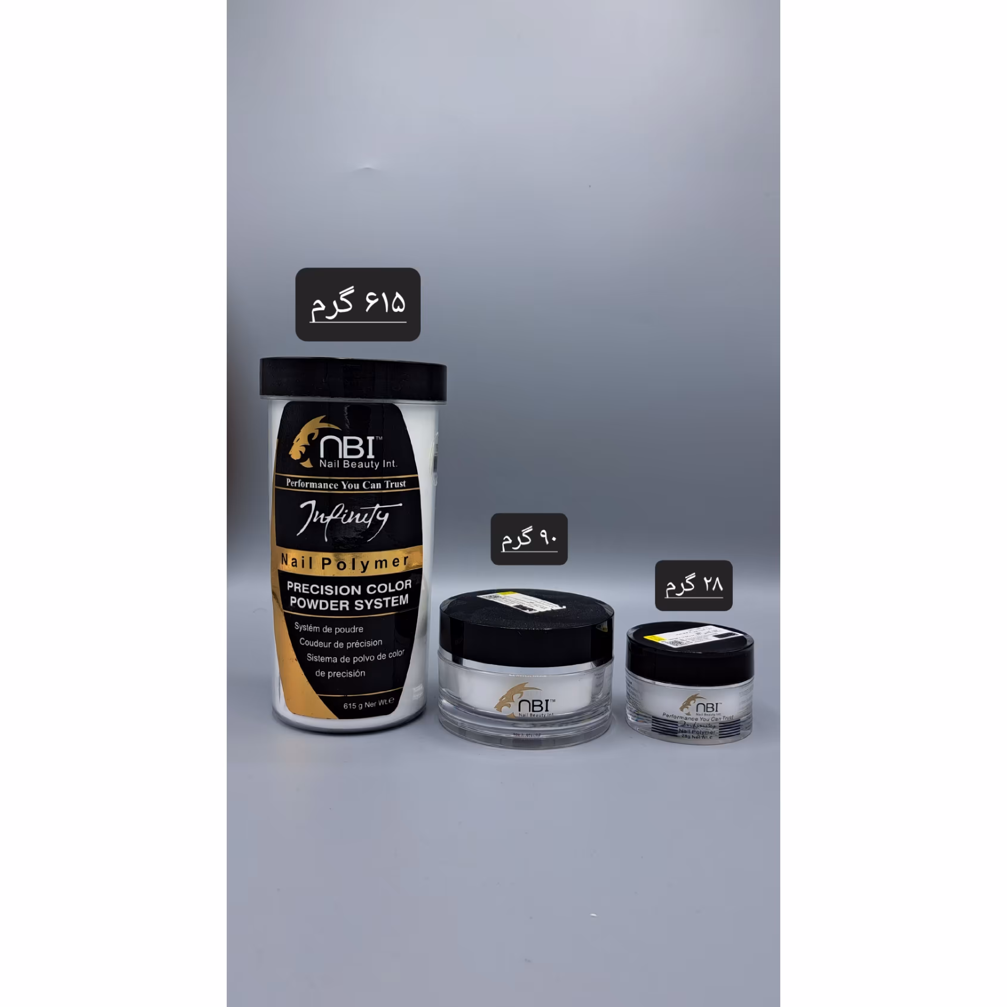 پودر کاشت ناخن برند NBI