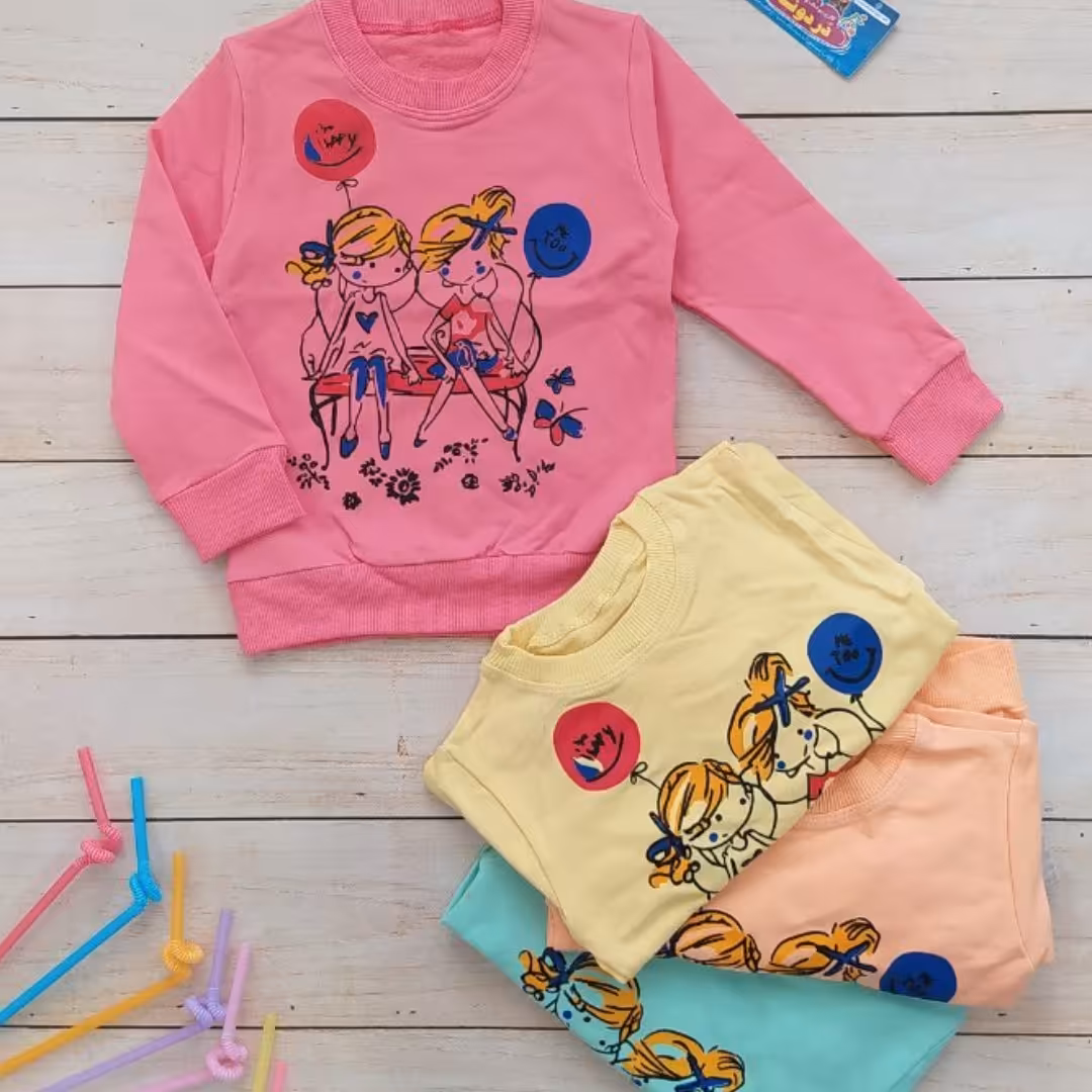 بلوز  دخترانه بلوز  پاییزی بلوز دخترانه پاییزه پنبه دورس عالی