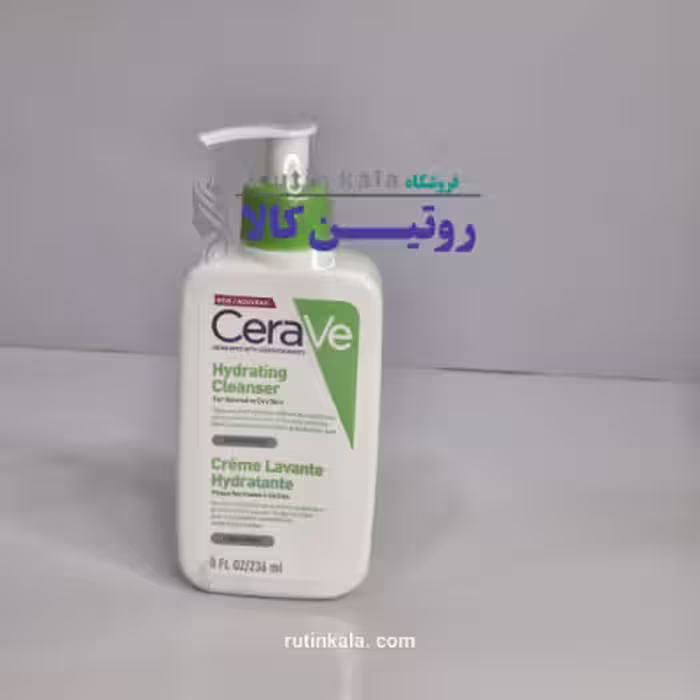 کرم کلینزر پاکننده و آبرسان سراوی مناسب پوست خشک تا نرمال 236 میل اصلی