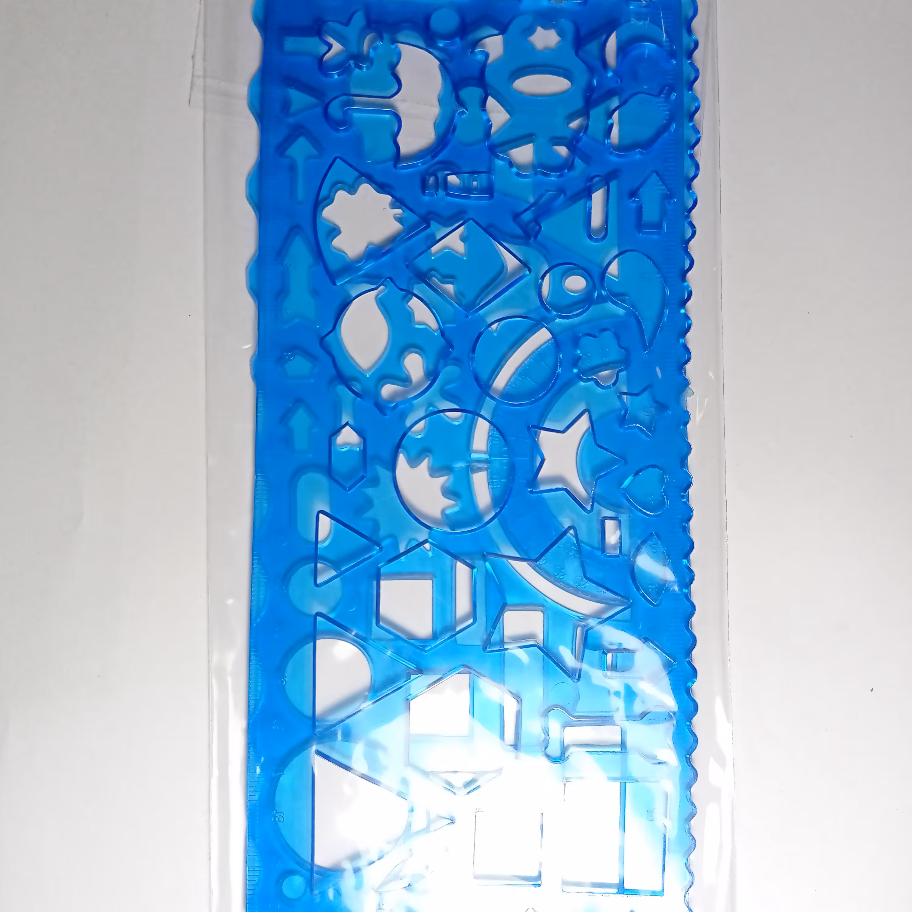 ست شابلون بسته 2 عددی ژله ای