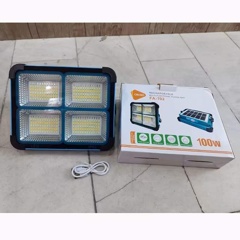 پرژکتور شارژی سولار دار702اصلی