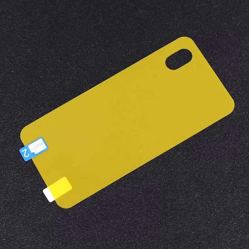 برچسب پشت تمام چسب زرد Samsung A03 Core/A01 Core