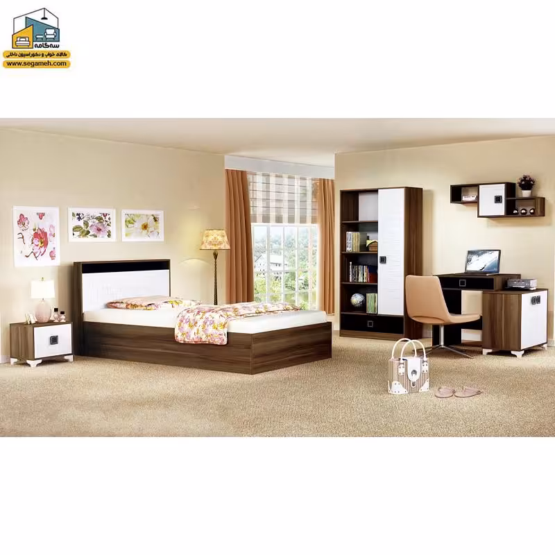 سرویس خواب یک نفره مدل مارلین کد BTS722 - فروشگاه سه گامه