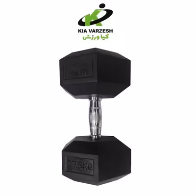 دمبل 6 ضلعی 27.5 کیلوگرمی - مشخصات، قیمت و خرید