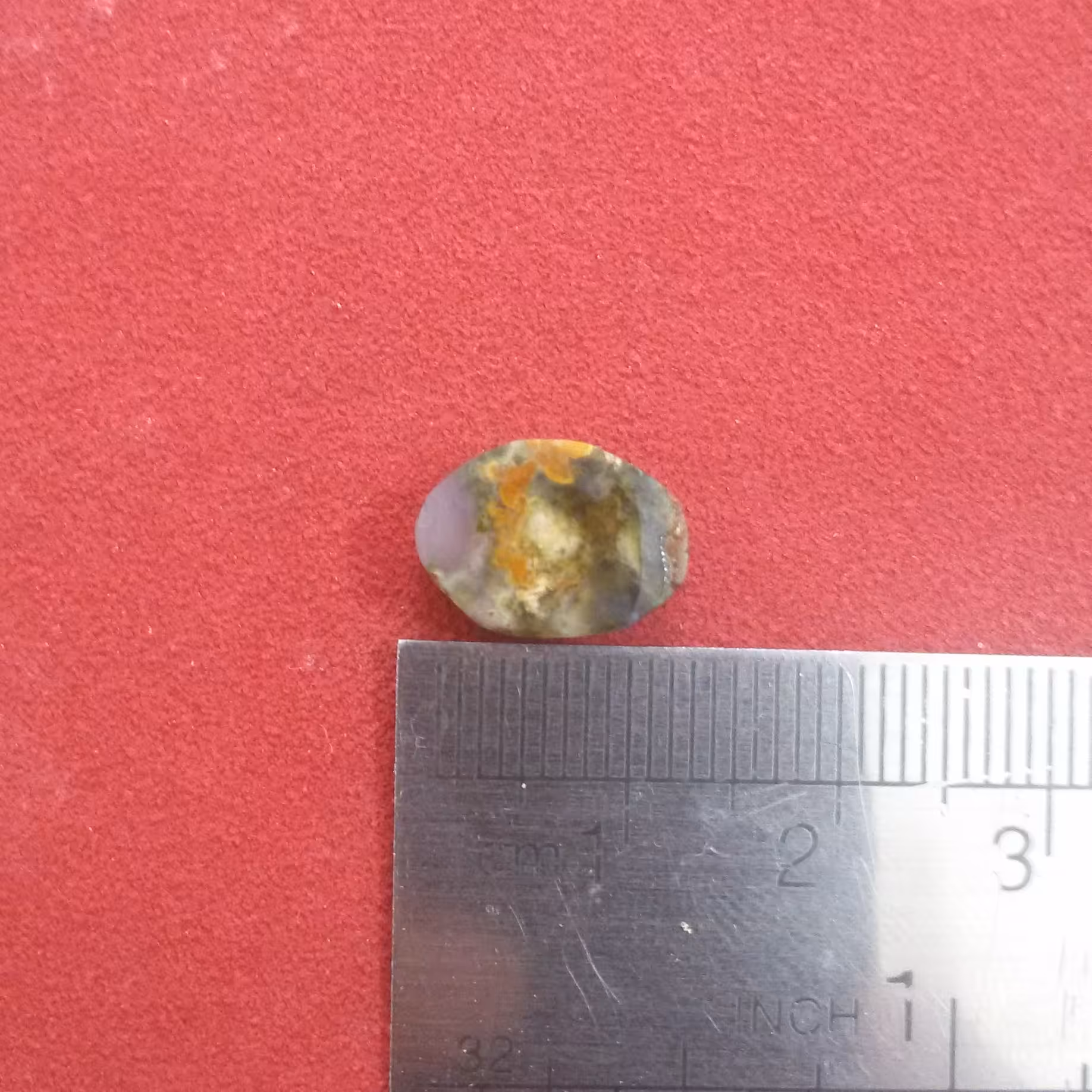 نگین سنگ عقیق شجر بهاری خاص و زیبا