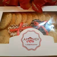 کوکی وانیلی و زنجبیلی بدون روکش شکلات 20 عددی