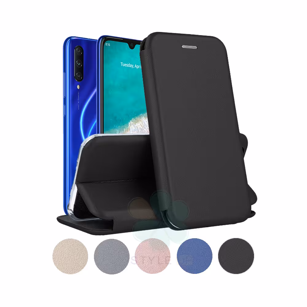 کیف کلاسوری چرمی گوشی شیائومی می Xiaomi Mi A3