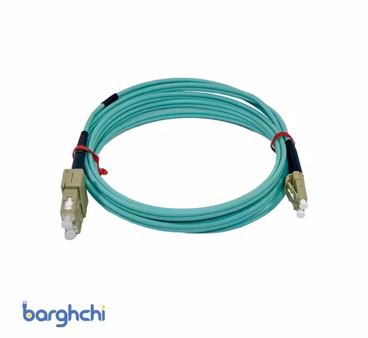 پچ کورد فیبرنوری هلوکیبل 1 متری SC-LC SM DX