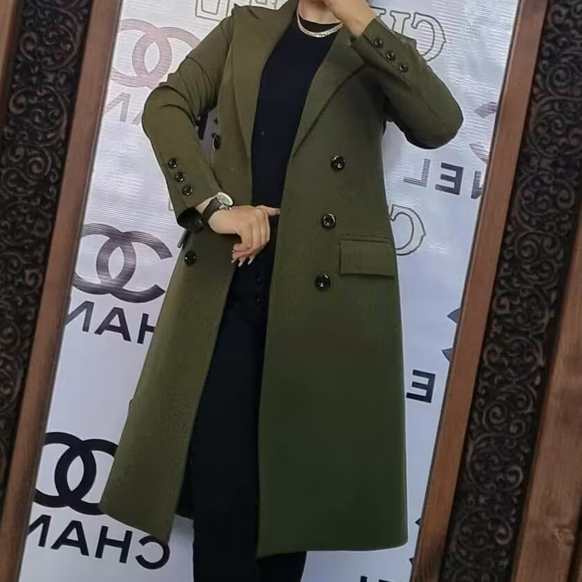 دوخت سفارشی مانتو شلوار مجلسی