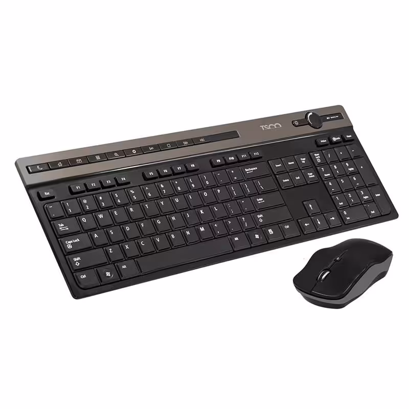 کیبورد و ماوس بی سیم تسکو مدل TKM 7106W