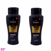 شامپو مو سوپکس (Soapex) مدل Caffeine حجم 400 میلی‌لیتر بسته 2 عددی