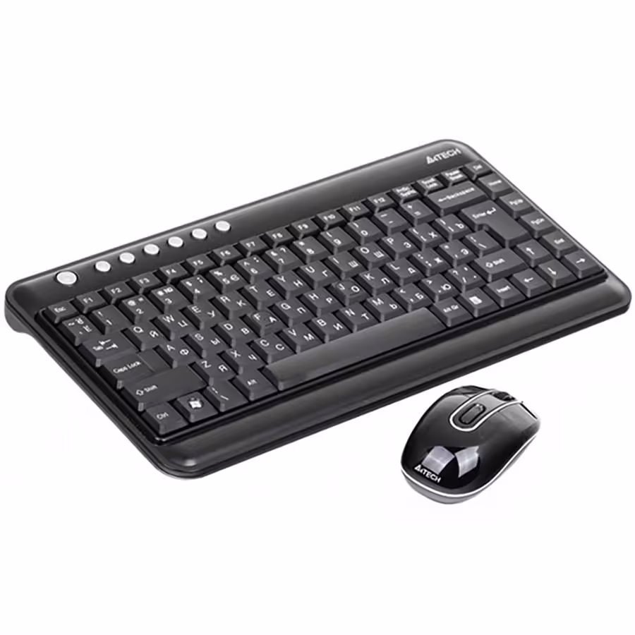 کیبورد و ماوس بی سیم ای فورتک مدل 7600N