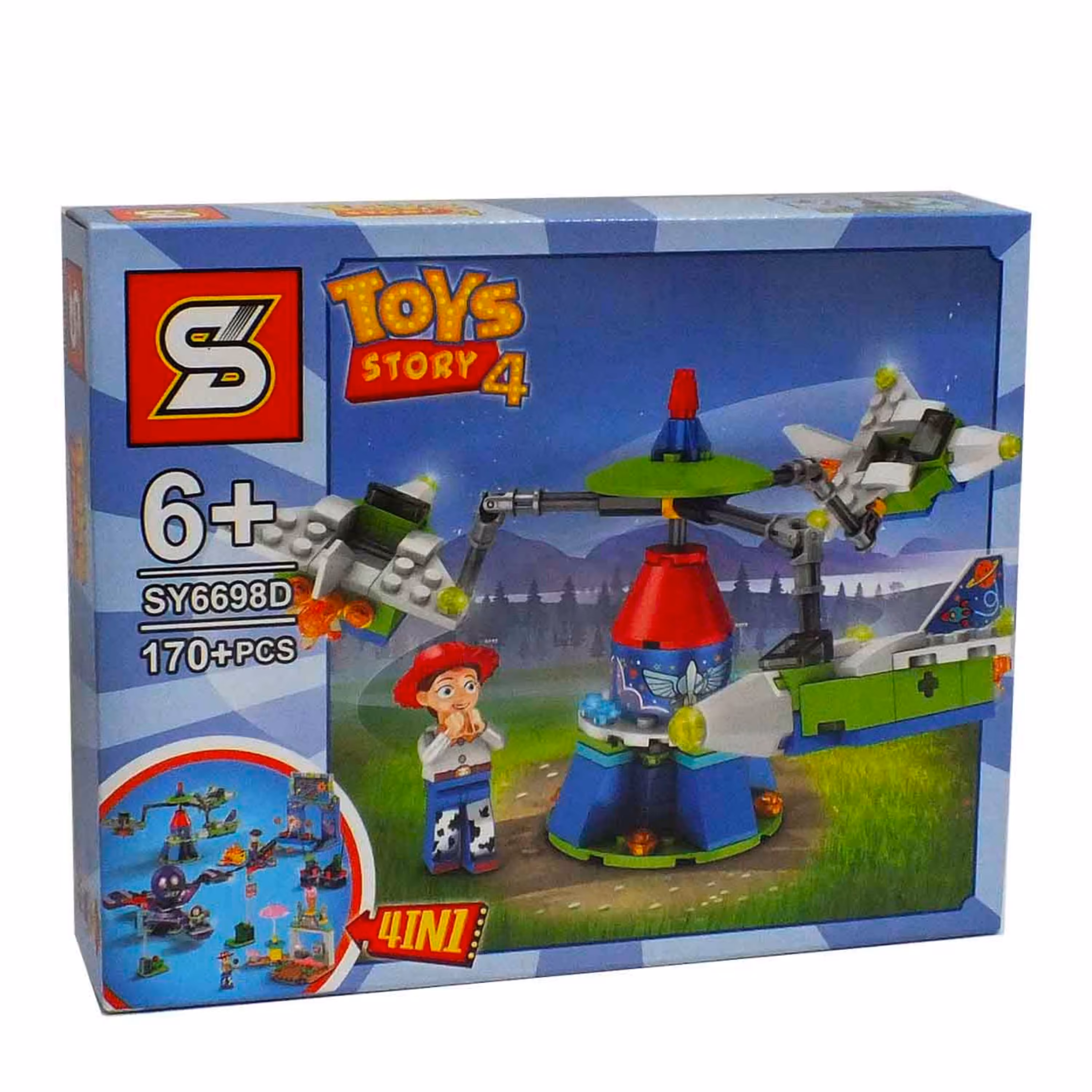 لگو داستان اسباب بازی 4D1 SY 6698D-761  TOYS STORY