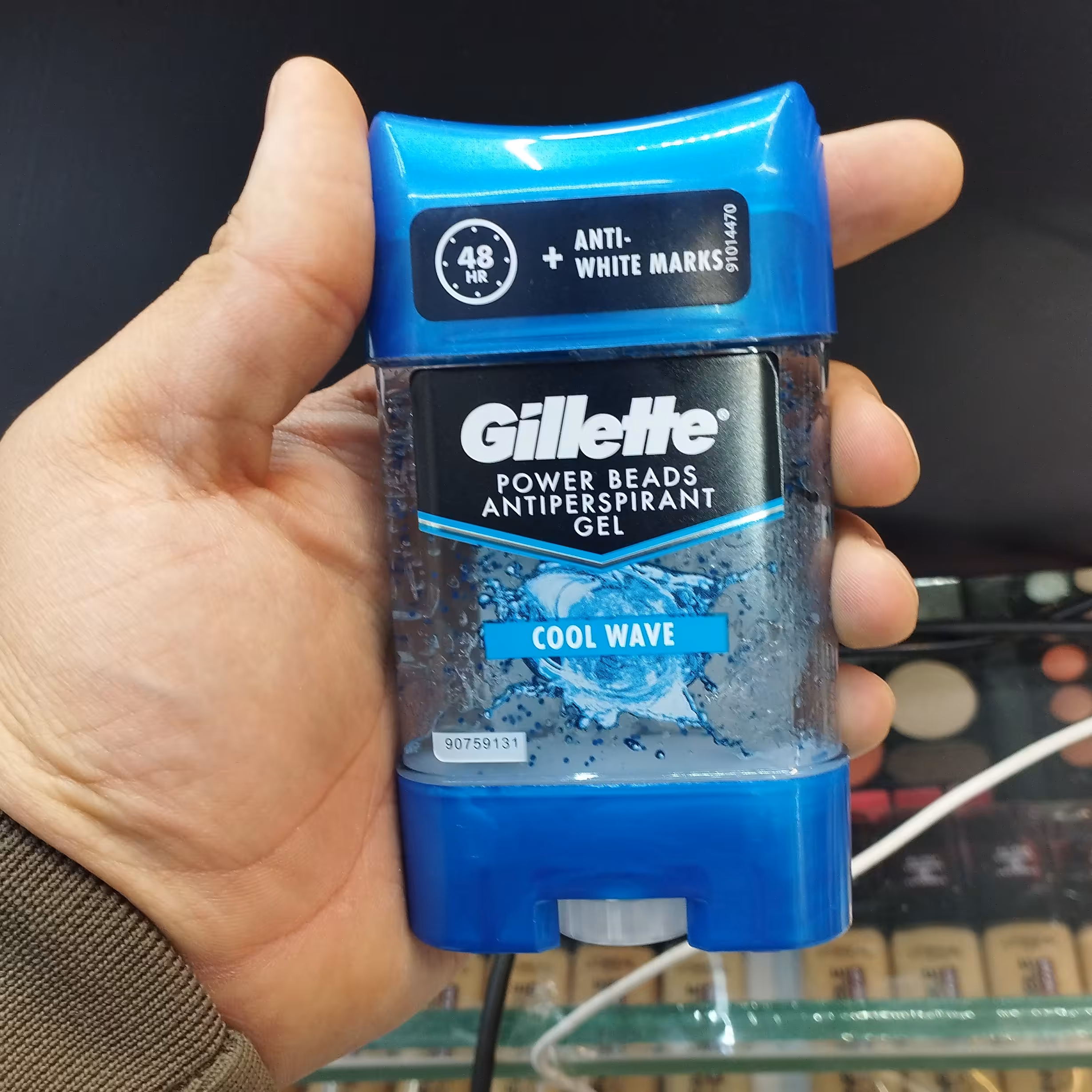 مام رول ژله ای مردانه ژیلت مدل Power Rush حجم 75 میل

