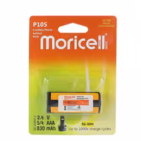 باتری تلفن بیسیم پاناسونیک p105 موریسل Moricell
